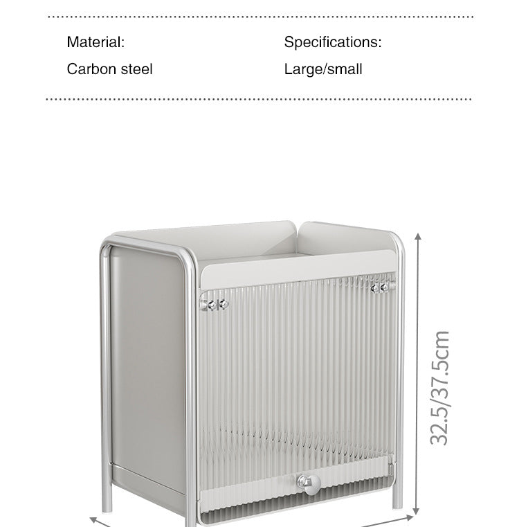 Organizadores de Maquiagem de Mesa, Caixa de Armazenamento de Cosméticos de Luxo Leve, Armário de Armazenamento à Prova de Poeira, Rack de Armazenamento para Cuidados com a Pele no Banheiro