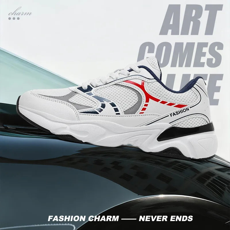 Men's Casual Shoes Sneakers New Styles Training Shoes Non slip Low Top Sports Shoes for Running