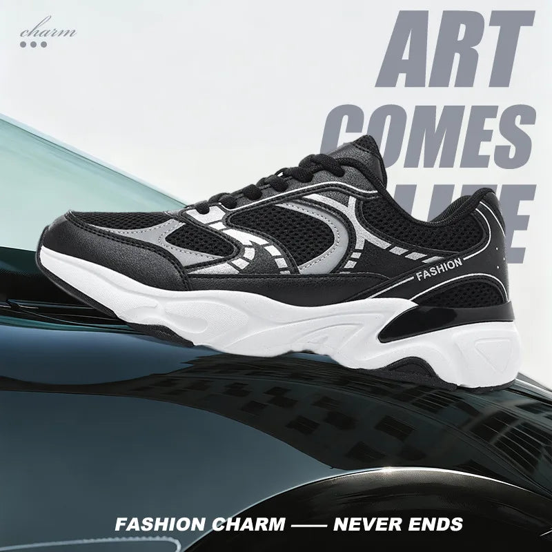 Men's Casual Shoes Sneakers New Styles Training Shoes Non slip Low Top Sports Shoes for Running