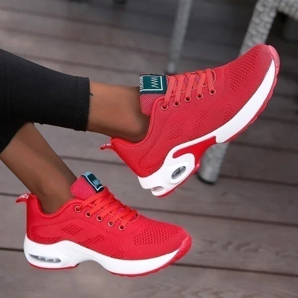 Tênis Feminino Esportivo Respirável — Leve, Casual e Confortável para Corrida e Caminhada