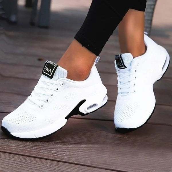 Tênis Feminino Esportivo Respirável — Leve, Casual e Confortável para Corrida e Caminhada