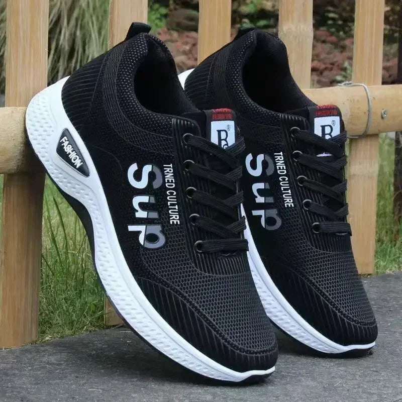 Men Sports Shoes Autumn Winter Korean Edition Trend Waterproof Running Tenis Basketball Durable Shock Absorbing Casual Shoes