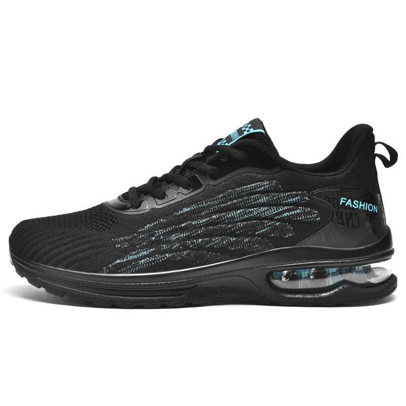 Hot Selling Men's Air Cushion Athletic Tenis Running Sneakers Lightweight Sport Gym Jogging Breathable Fashion Walking Shoes