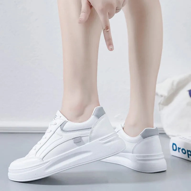Tênis Feminino Fashion 2025 — Casual, Confortável e Estiloso com Cadarço