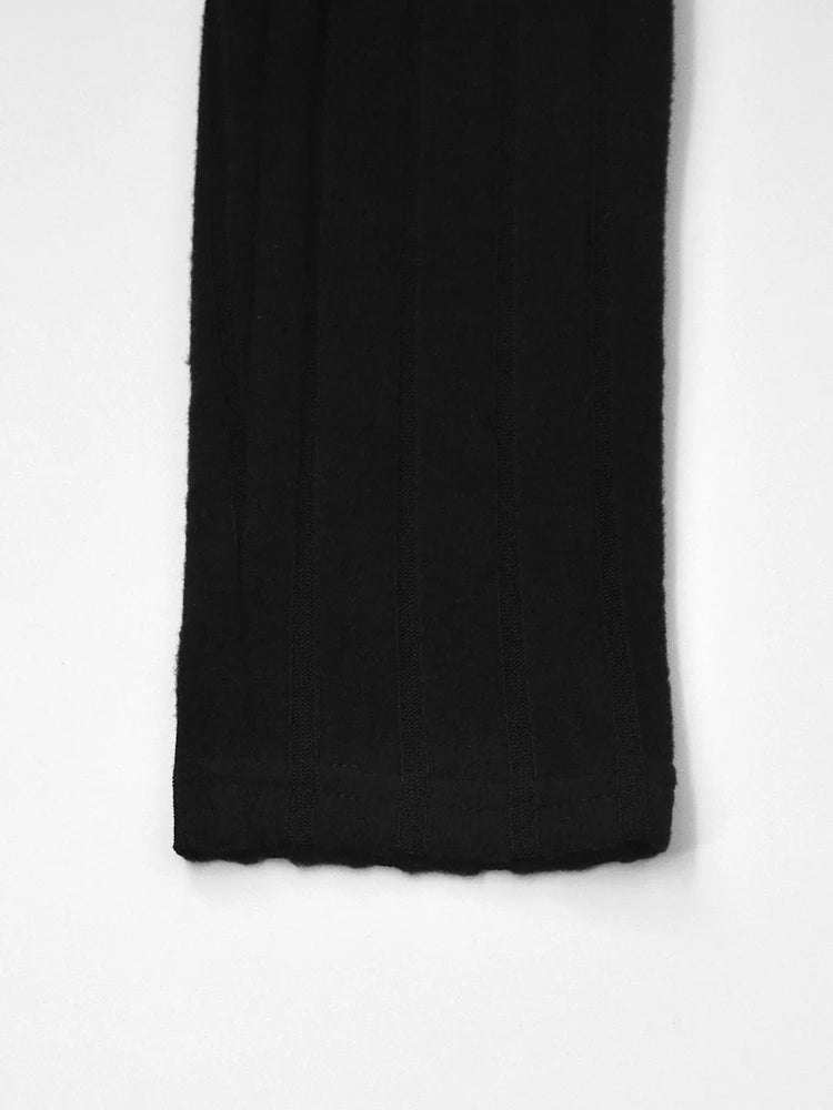 Vestidos femininos elegantes festa outono inverno novo gola alta mangas compridas sexy bainha mini vestidos bodycon clube vestido de malha