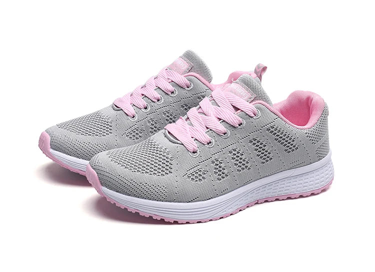 Tênis Feminino Plataforma Fashion 2025 — Casual, Estiloso e Confortável com Cadarço