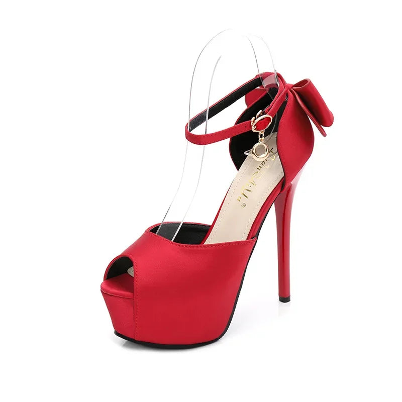 Peep toe plataforma bombas de salto alto sapatos femininos sapatos de casamento noiva mulheres saltos stiletto bombas sapatos mulher salto alto feminino 51