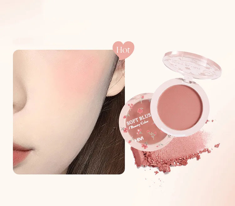Conjunto de beleza de 8 peças com batom, corretivo, sombra, sobrancelha e blush