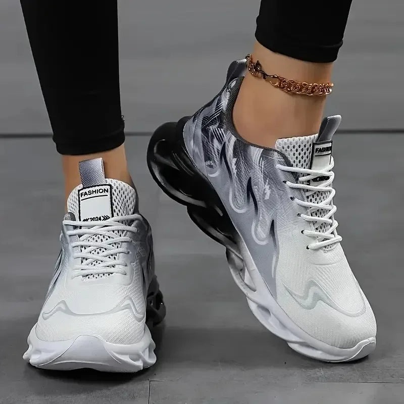 Tênis Feminino Slip-On Leve e Confortável — Casual, Corrida e Caminhada, Solado Macio