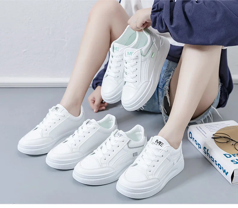 Tênis Feminino Fashion 2025 — Casual, Confortável e Estiloso com Cadarço