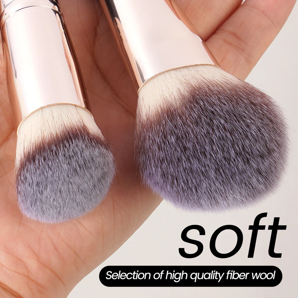 Maange 7 pçs/set Pincéis de Maquiagem para Base Cosmética Pó Corretivo Blush Brush Blending Cerdas Macias Ferramentas de Beleza
