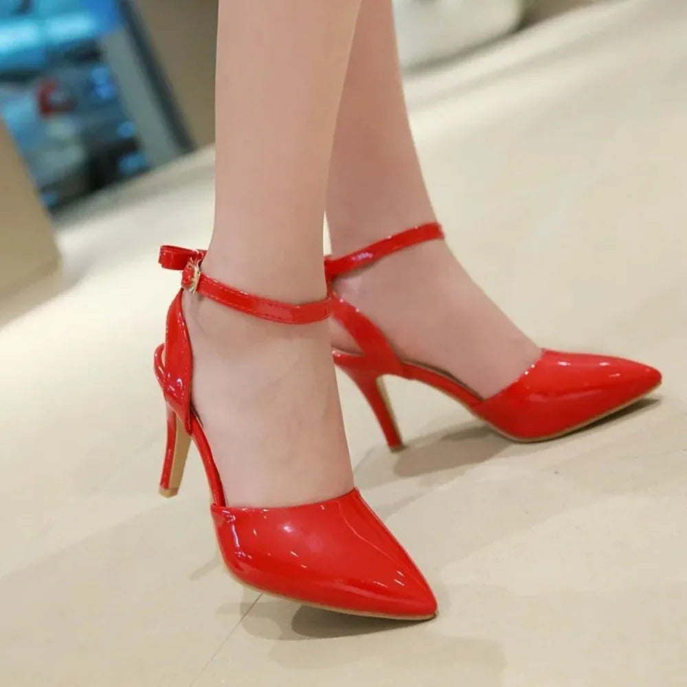 Sapatos de salto alto feminino, sapatos masculinos tacons 05-5, plus size 34-45, sapatos femininos, sapatos femininos, 2017